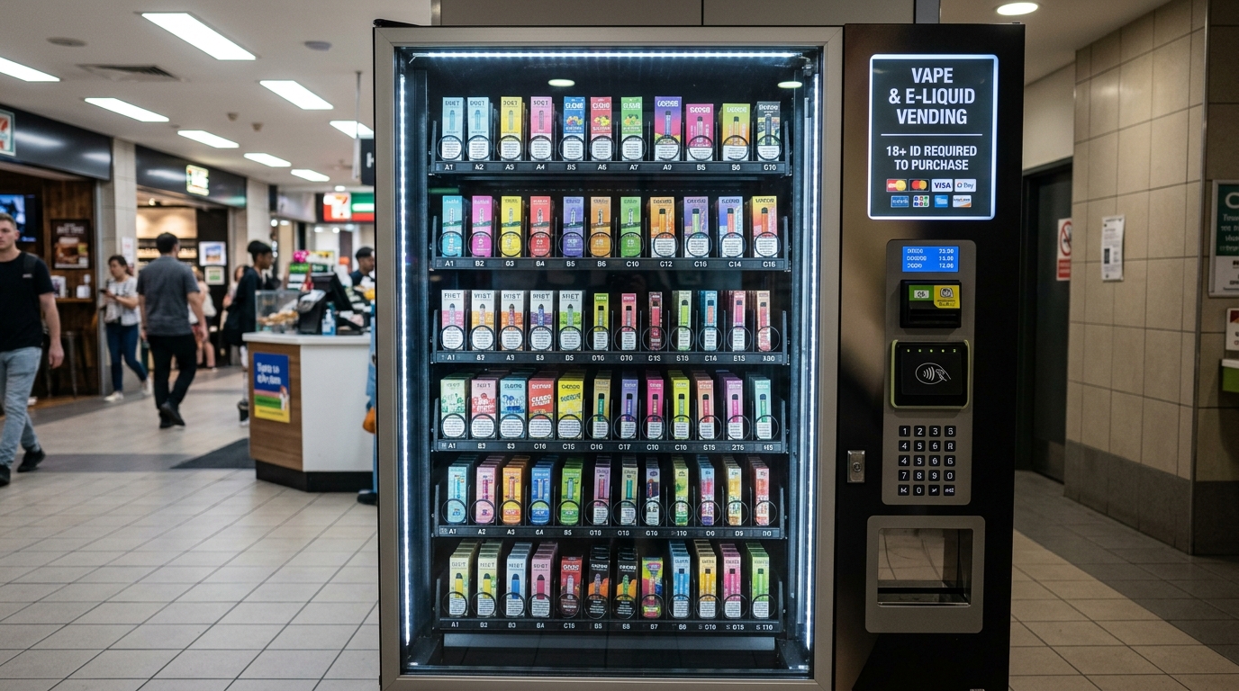 fda regulations tobacco vending machines adult-only facilities Are products and vapes sold in machines? The AdScreen Vending Machine Features A 50 Touchscreen Do I Need a License