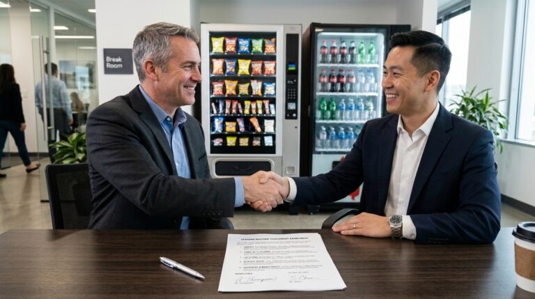 coffee vending machine placement contract
