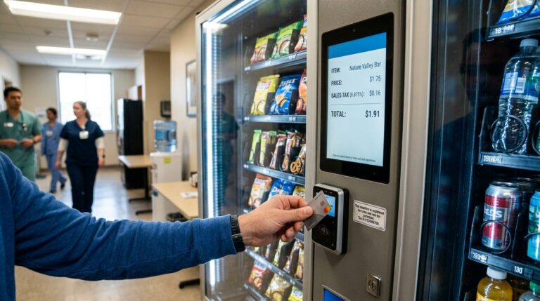 tax on vending machine business