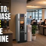 VMFS USA coffee machine placed in an office
