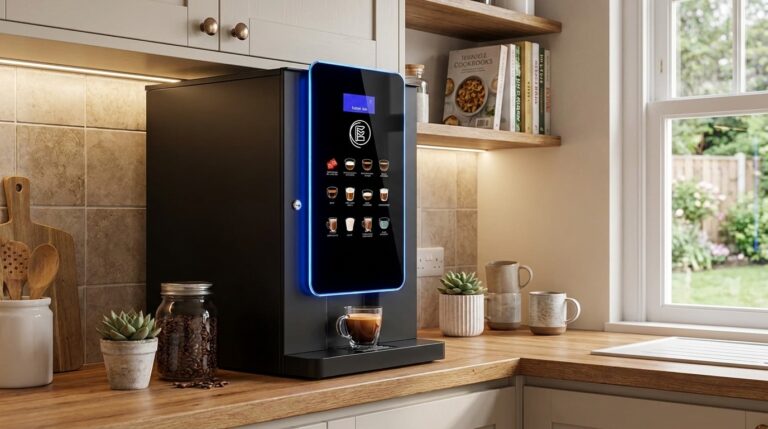 VMFS USA coffee machine at home