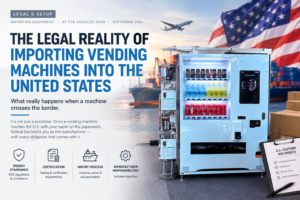 importing vending machines
