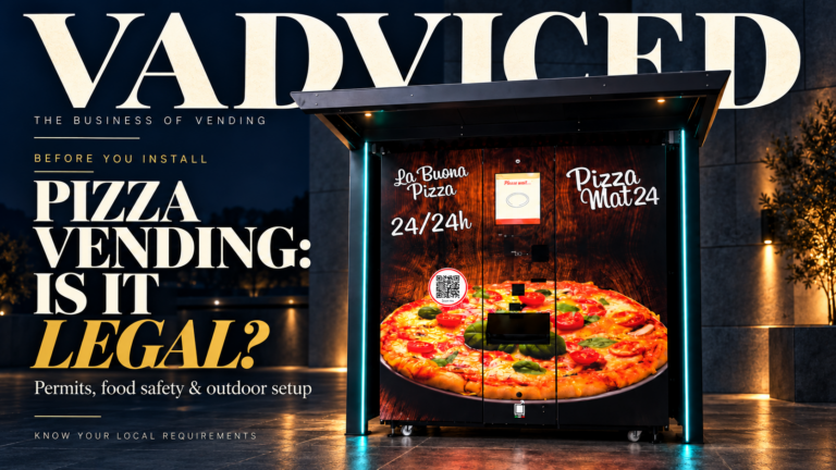 Outdoor Pizza Vending Machine Permits